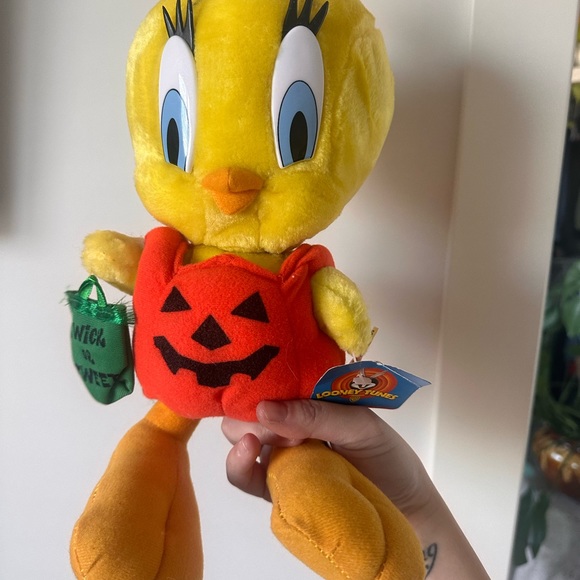 Vintage tweety bird Halloween plush - Picture 3 of 3